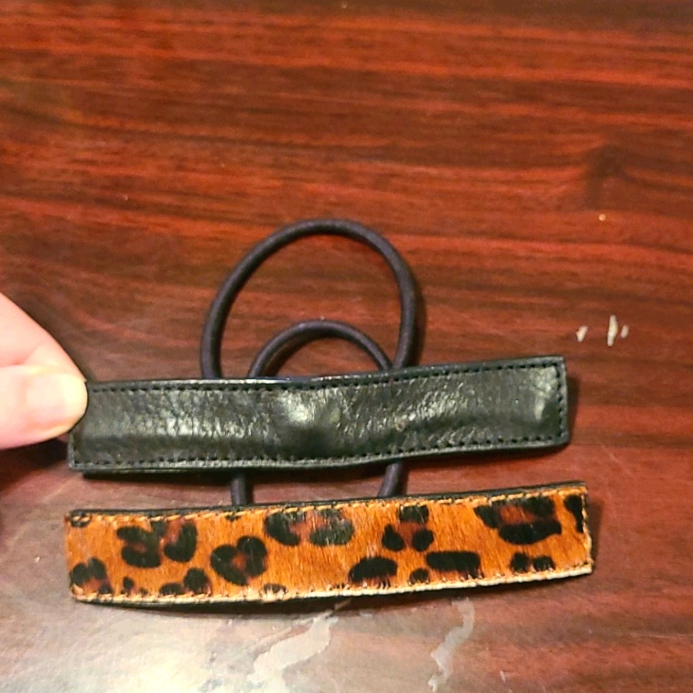Leather Hair ties